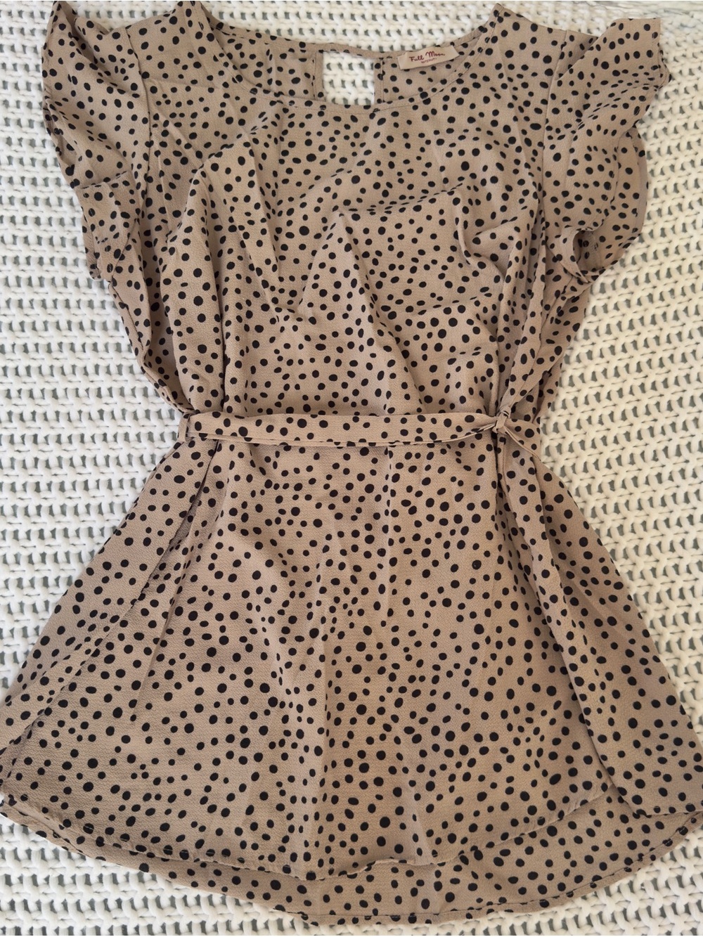 Full Moon Maternity Top size XL with tie belt